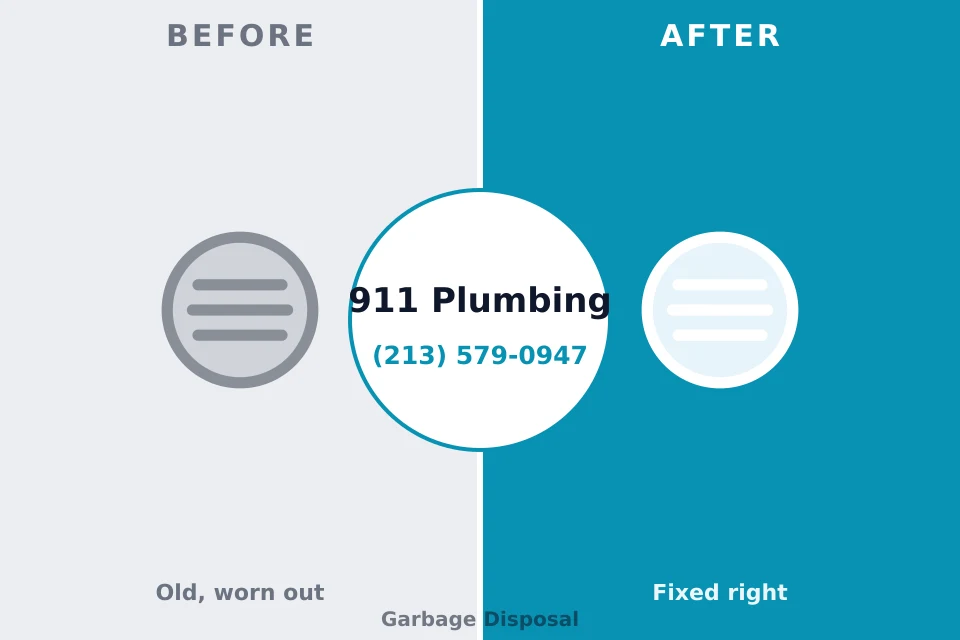 Before and after: plumbing company Lomita, CA